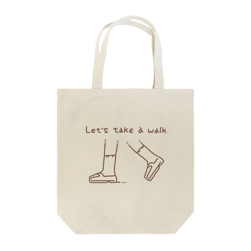 Let’s take a walk Tote Bag