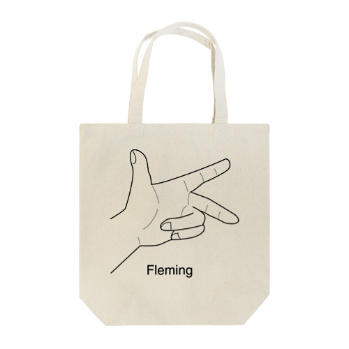 フレミングの左手 Tote Bag
