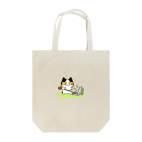 草刈り猫 Tote Bag