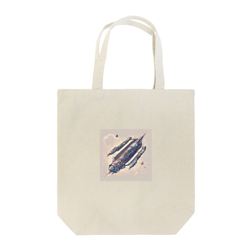【宇宙の風見鶏】イラストグッズ🚀 Tote Bag