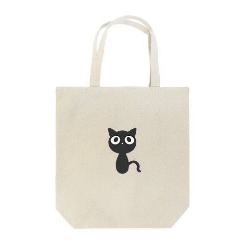 黒猫にじの Tote Bag