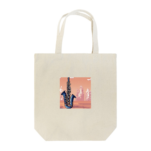 ドット絵サクソネット Tote Bag