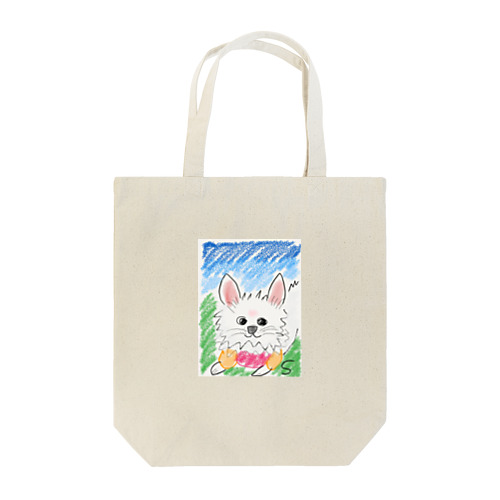 Pomeranian loves go out Tote Bag
