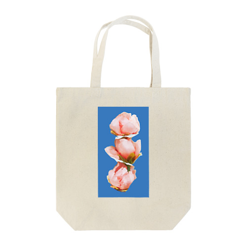 押しつけたバラ Tote Bag