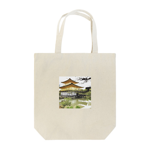 Kinkakuji Temple Tote Bag Tote Bag