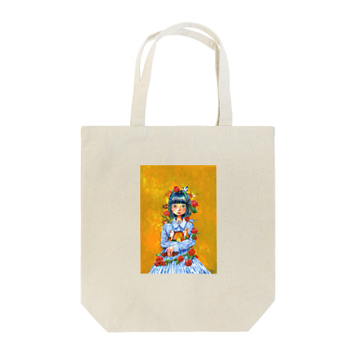 夢を抱える女の子 Tote Bag