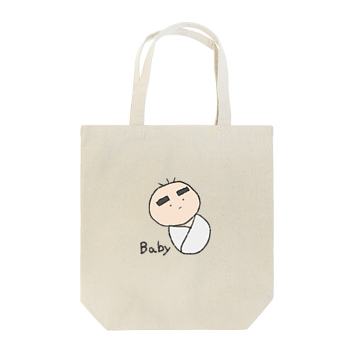 眉太赤ちゃん Tote Bag