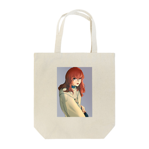 赤毛ゆるっと女子 Tote Bag