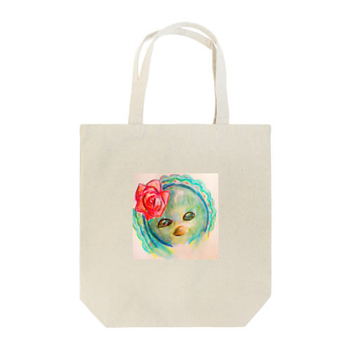 バラと鳥 Tote Bag