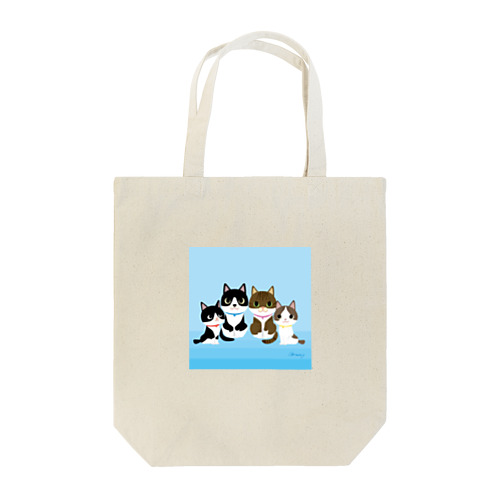 我が家のニャンズシリーズ Tote Bag