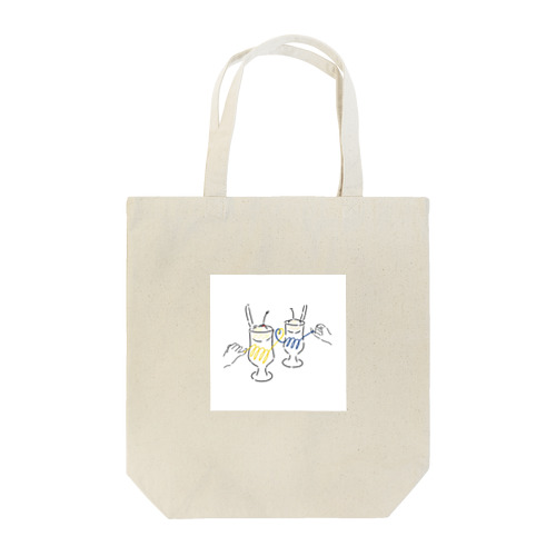 クリームソーダ×クリームソーダ= Tote Bag