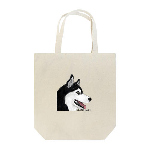 シベリアンハスキー(Siberian husky) Tote Bag