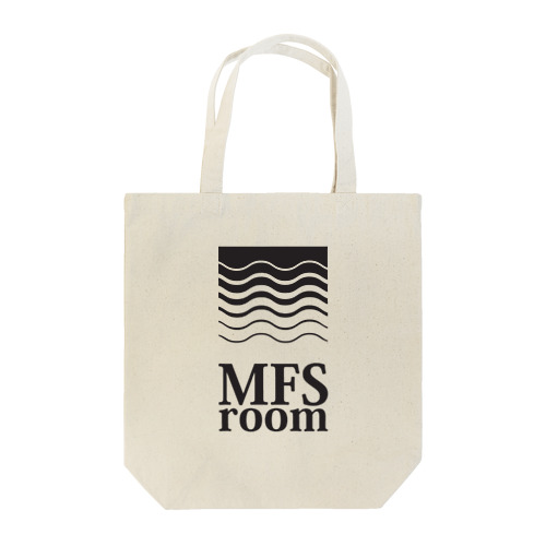 MFS room trim5(黒) トートバッグ