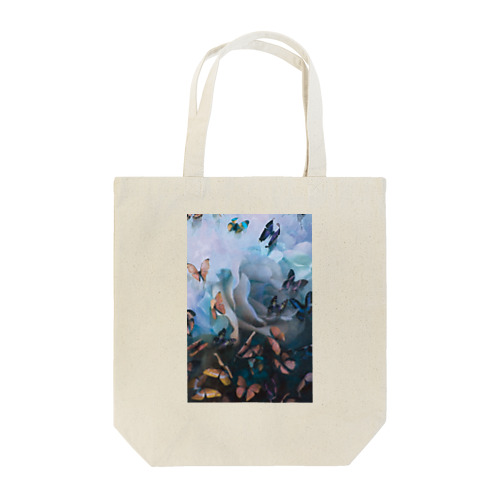 mist butterfly Tote Bag