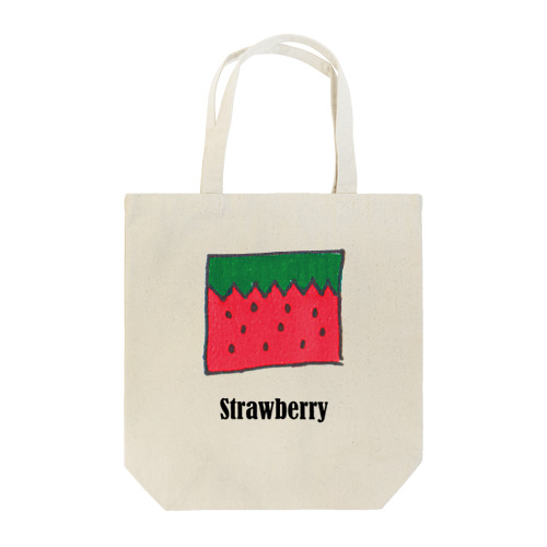 なんちゃってStrawberry トートバッグ