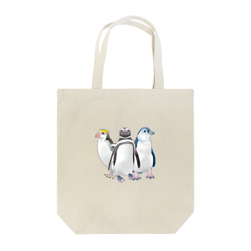 我が家の動物 ペンギンズ Tote Bag