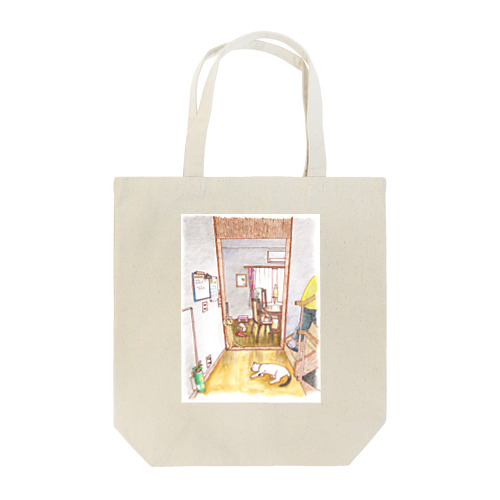 ねこのいる風景 Tote Bag