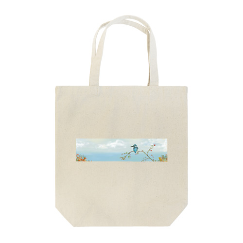 カワセミ (Kingfisher) Tote Bag