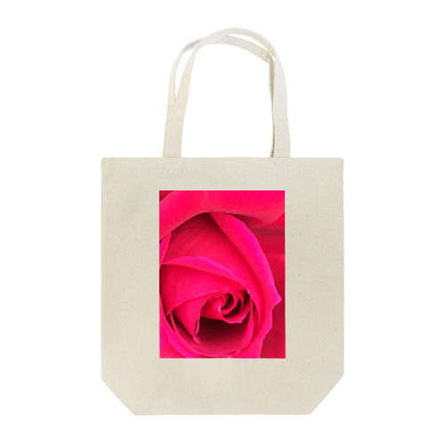 まっピンクなバラ Tote Bag