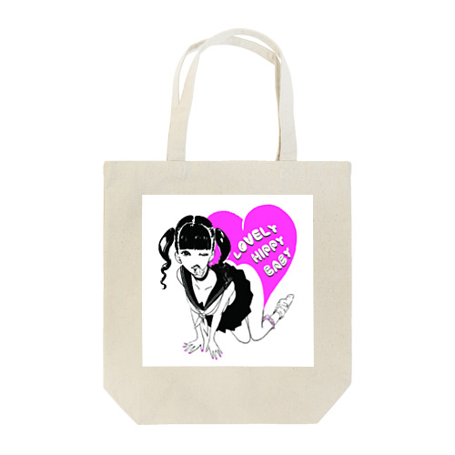 LOVELY HIPPY BABY-bl Tote Bag
