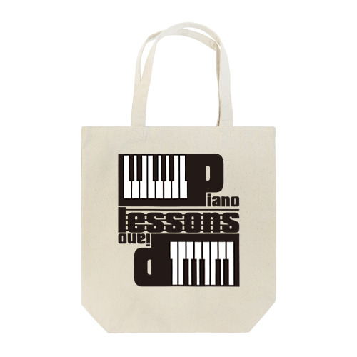 PIANO_LESSONS(DUO) トートバッグ