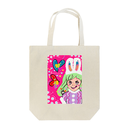 ご機嫌なバニーガール Tote Bag