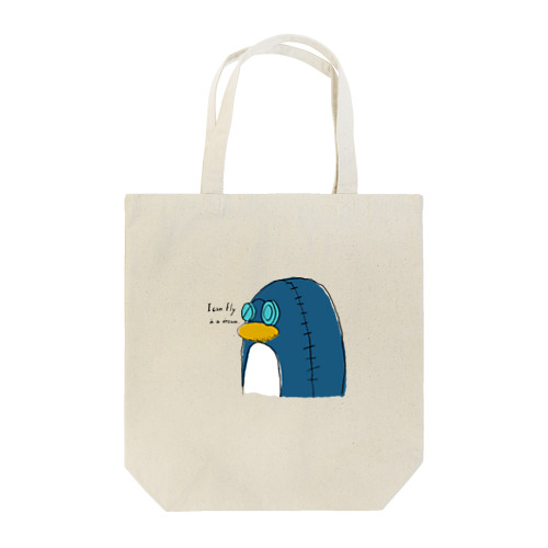 飛べるペンギン(リメイク) Tote Bag