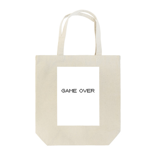 GAME OVER_w Tote Bag