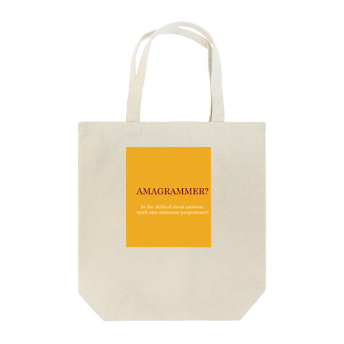 AMAGRAMMER? Tote Bag