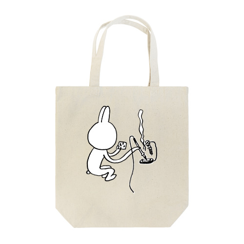 はんだ付けうさぎ Tote Bag