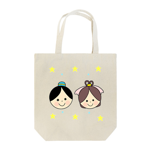 Yuuオリジナルイラスト27 彦星と織姫 Tote Bag