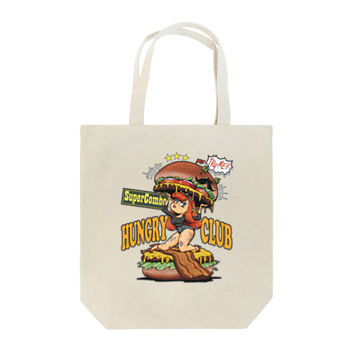 "HUNGRY CLUB" トートバッグ