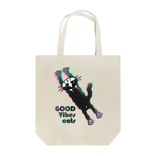 GOOD VIBES CATS トートバッグ