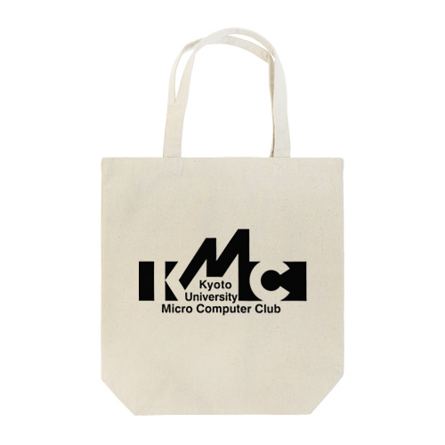 KMC 京大マイコンクラブ(黒ロゴ) Tote Bag