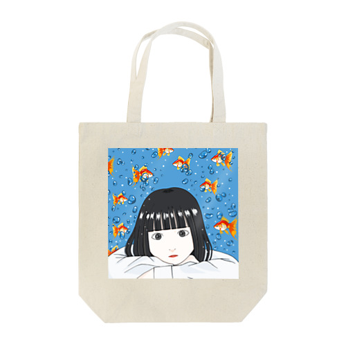 金魚ガール Tote Bag