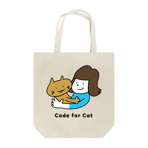 Code for CAT いっしょ トートバッグ