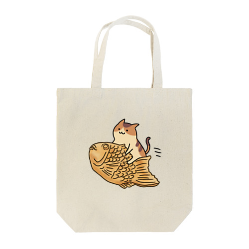 どらやき猫とたい焼き Tote Bag