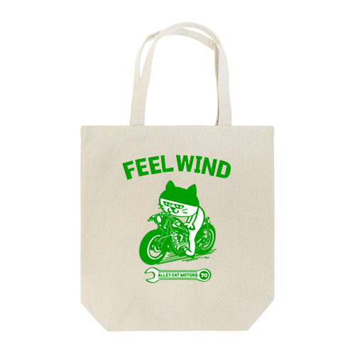 FEEL WIND 〜ドラ猫モータース〜 1 (gr) Tote Bag