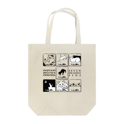 七つの大罪（猫） Tote Bag