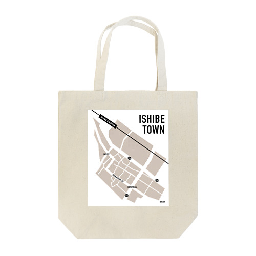 ISHIBE TOWN MAP Tote Bag