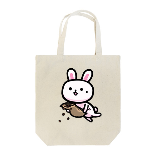 うさぎ　散るモカ也 Tote Bag