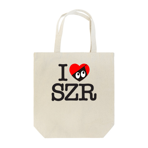 I LOVE SZR. Tote Bag