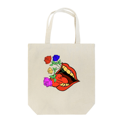 lip flower  Tote Bag