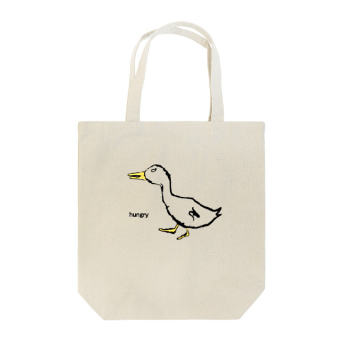 hungry ダック Tote Bag