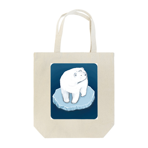 氷とクマ Tote Bag