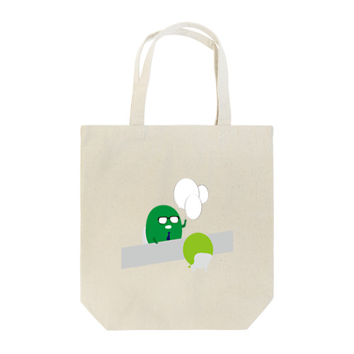 mame　説明をきく Tote Bag
