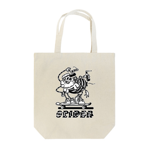 "SPIDER SLIDER" Tote Bag