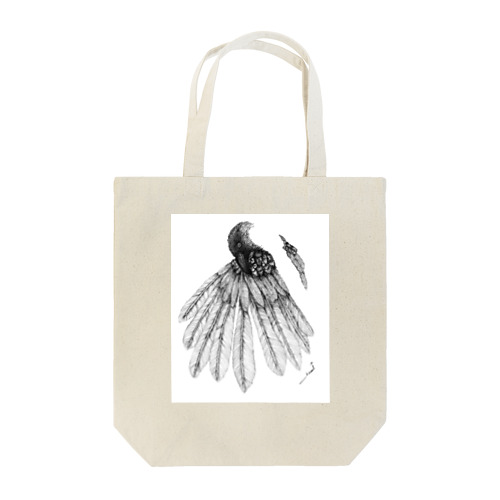 Black bird bag Tote Bag