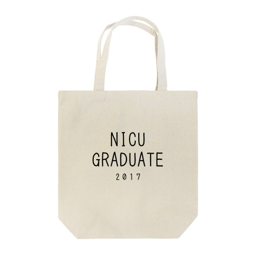NICU卒業生　2017 トートバッグ