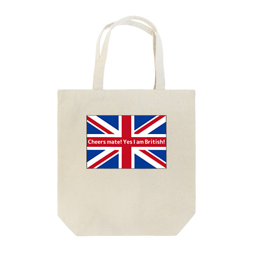 BRITISH Tote Bag